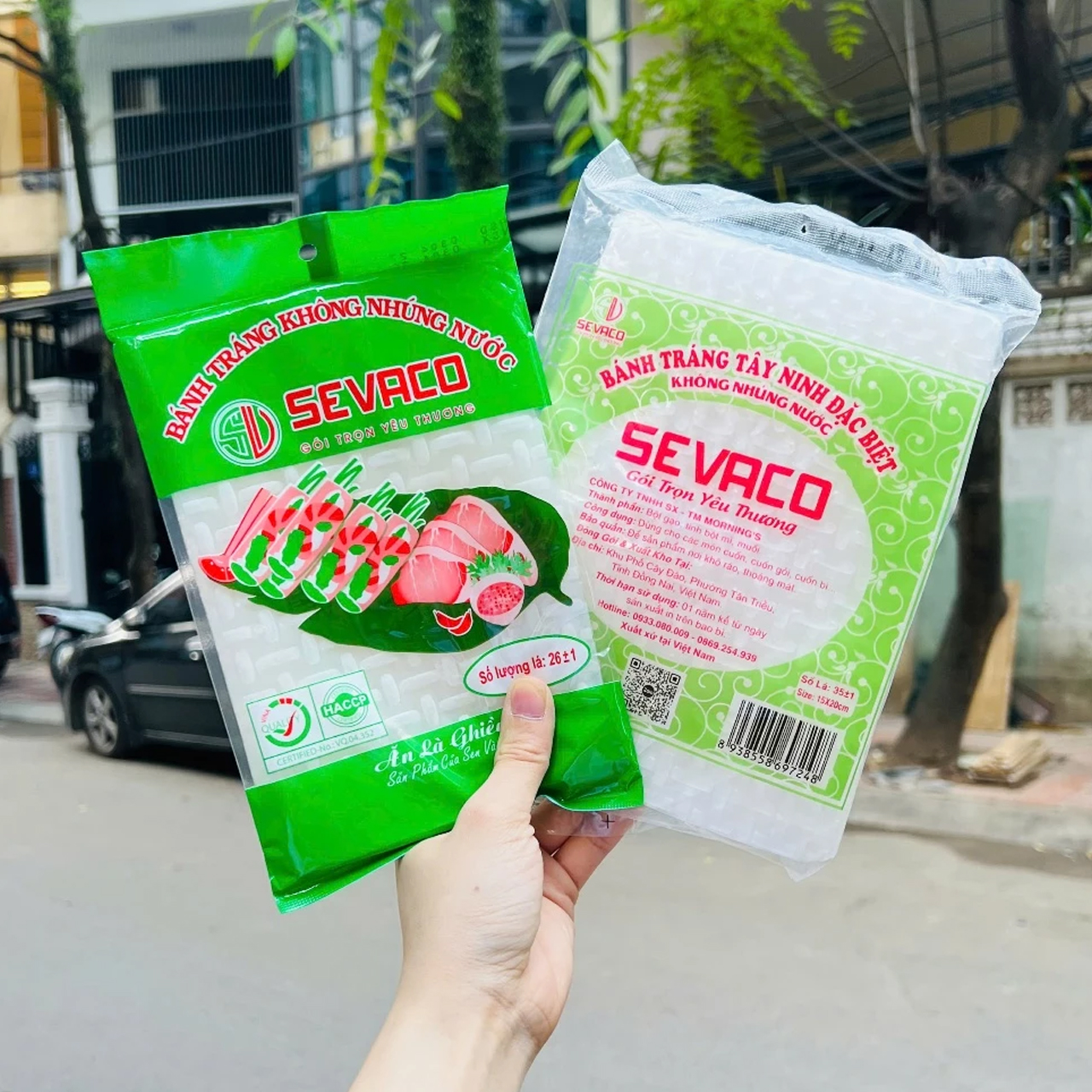 Hình ảnh Bánh tráng nhúng nước Sevaco – Nông sản Việt Nam